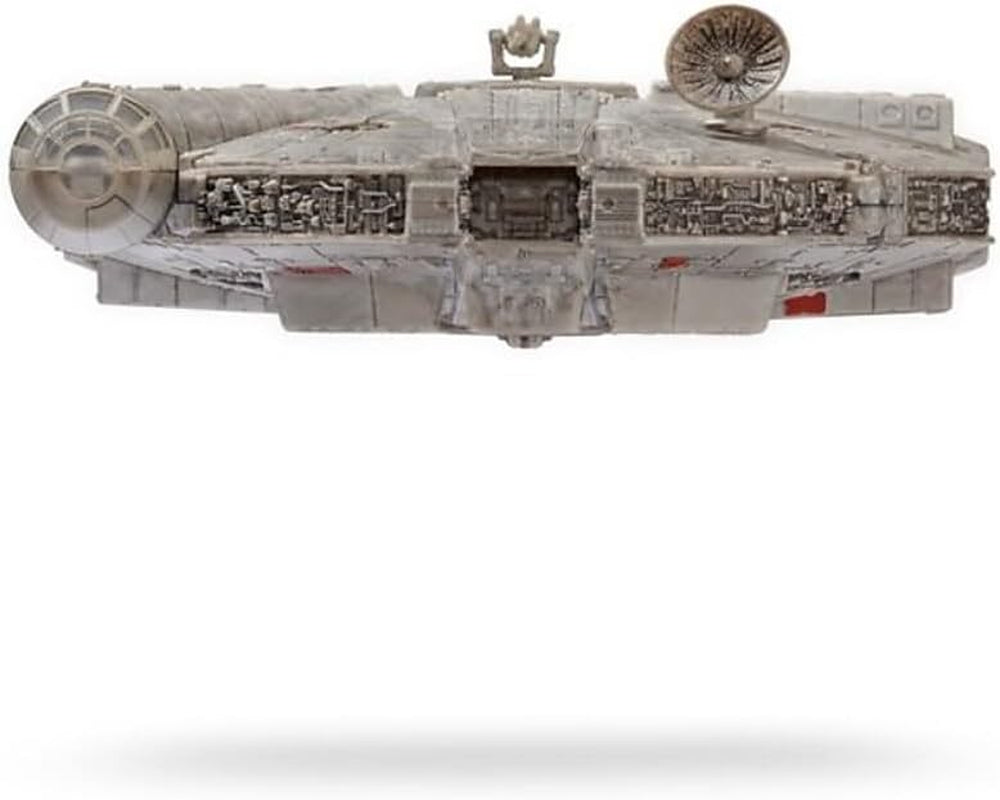 Star Wars Micro Galaxy Squadron SWJ0332 - Millennium Falcon 22,5 cm officiellt fordon med ljus, ljud och actionfigurer Naty Shop