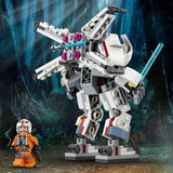 LEGO Star Wars Luke Skywalkers X-Wing Mech, samlarleksaksstenar, actionäventyr, presentidé för kreativa pojkar och flickor i åldern 6+ 75390 Byggset Besuche den LEGO-Store