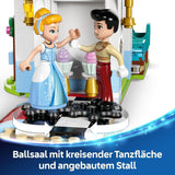 LEGO Ç€ Disney Princess Castle Askungen och hästvagn, set för flickor 6 år och uppåt, fantastisk leksak med prinsessan Askungen och Prince charmiga minidockor, presentidé för Disney-fans 43275 Byggset Beuche den LEGO-Store