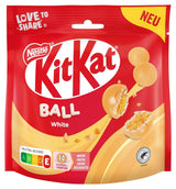 Förpackning Nestlé-bollar med mjölk, vit, Caramel Lion (3 x 130g)