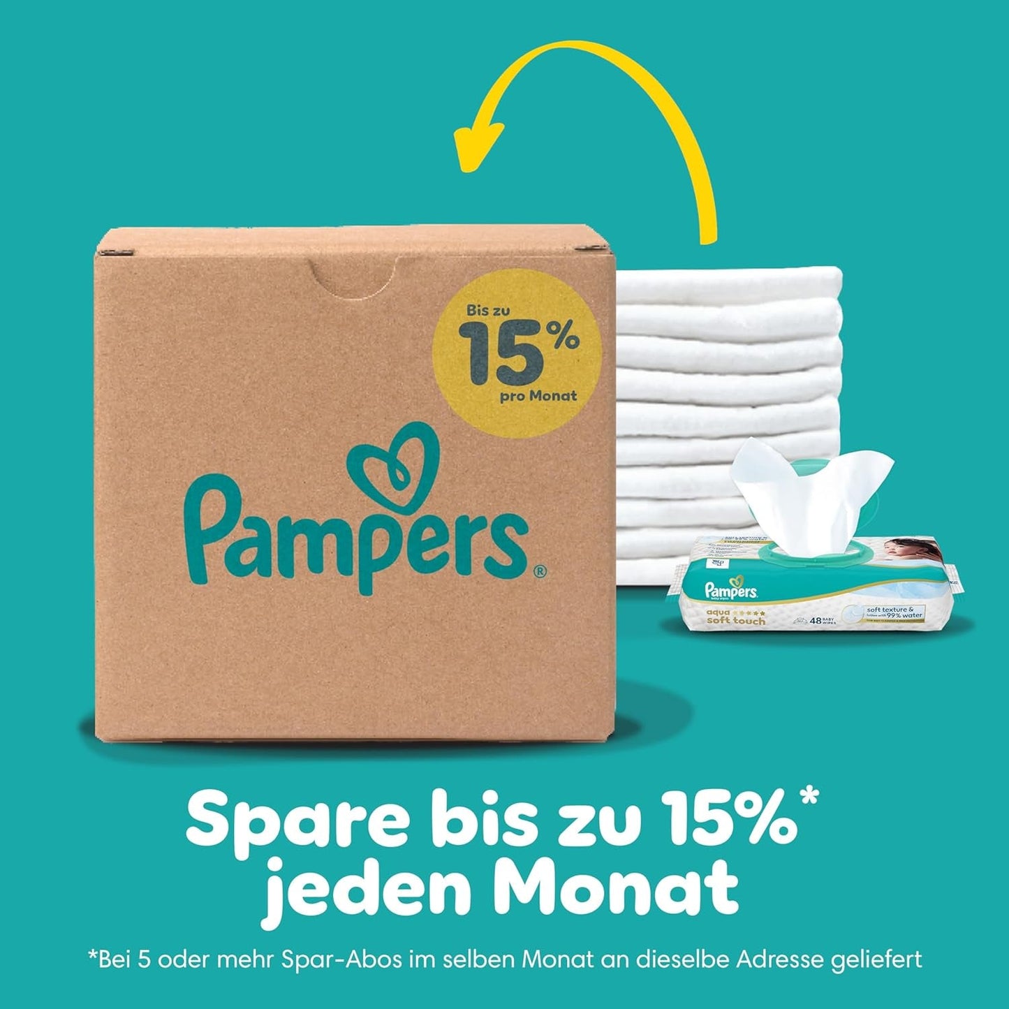 Pampers Baby-Dry Puppy Patrol Edition blöjor, storlek 4, 222 blöjor, 9 kg - 14 kg, upp till 100 % läckageskydd och komfort hela natten