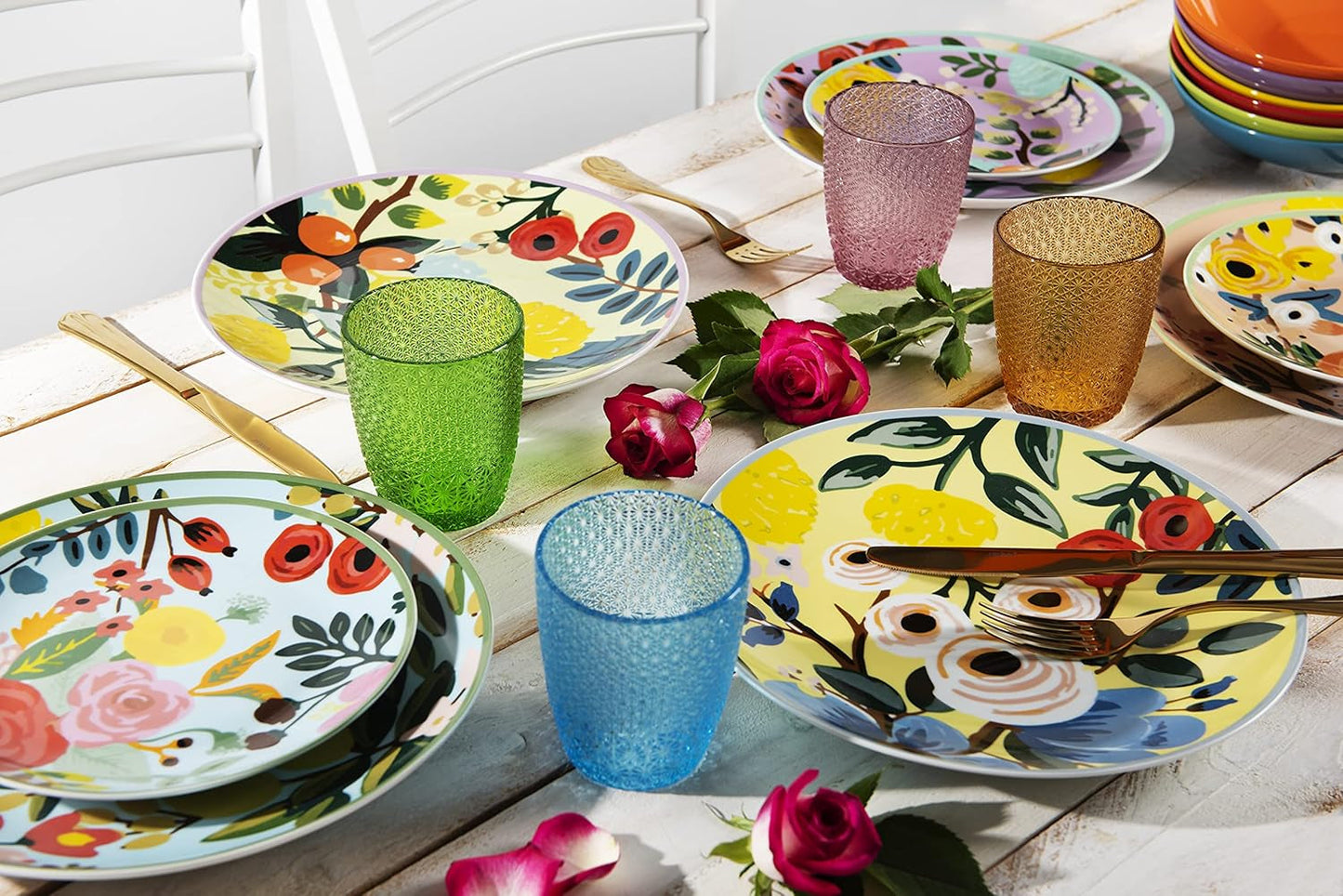 Excelsa bordsservering, 18 stycken, Blommor Frida