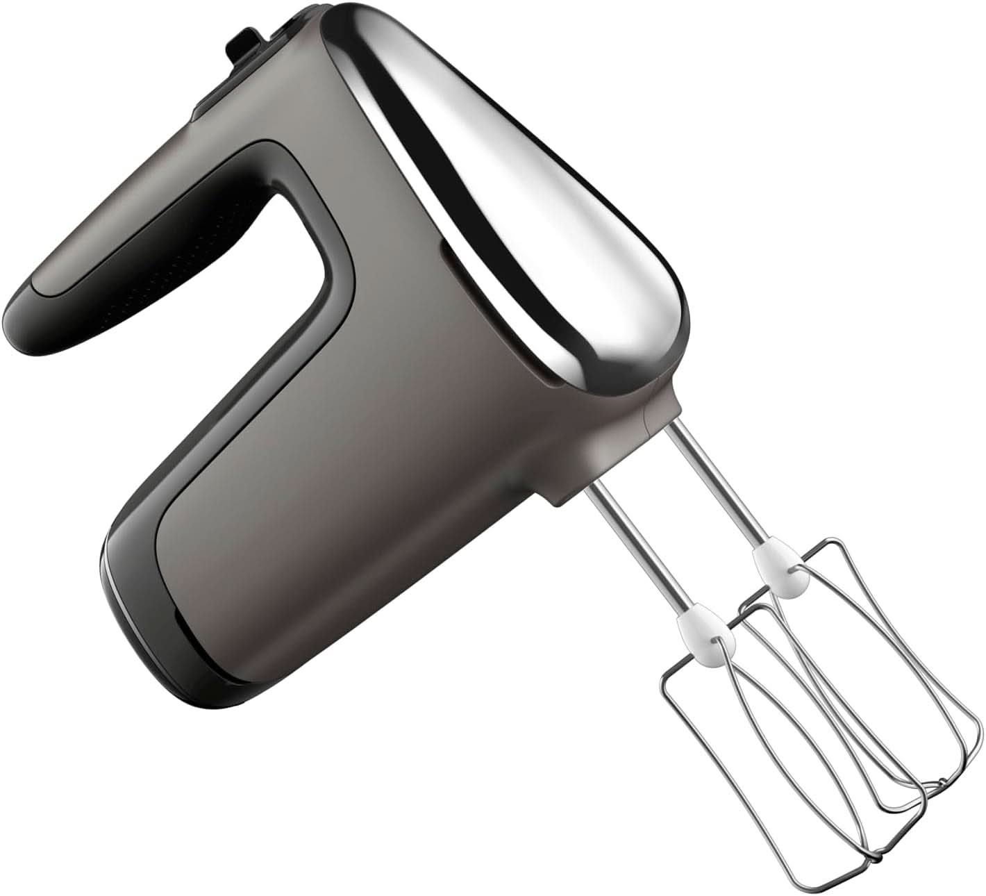 Tefal HT650E Power Mix Silence Handmixer | 600 Watt | Variabel hastighetsregulator | Turbo-Und Auswurf-Funktion | Extreme Leisure Engine | Inkl. 2 Rührbesen Und 2 Knethaken | Wheat Kitchen Naty Shop