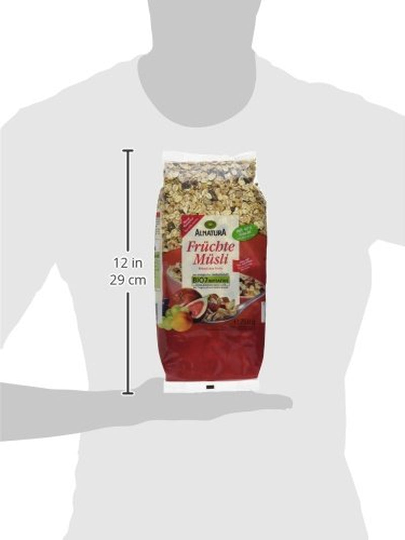 Müsli med ekologiska frukter, 750g