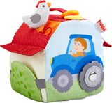 HABA 306383 - Lekkubgård, multifunktionell leksak från 6 månader Babyleksaker Naty Shop