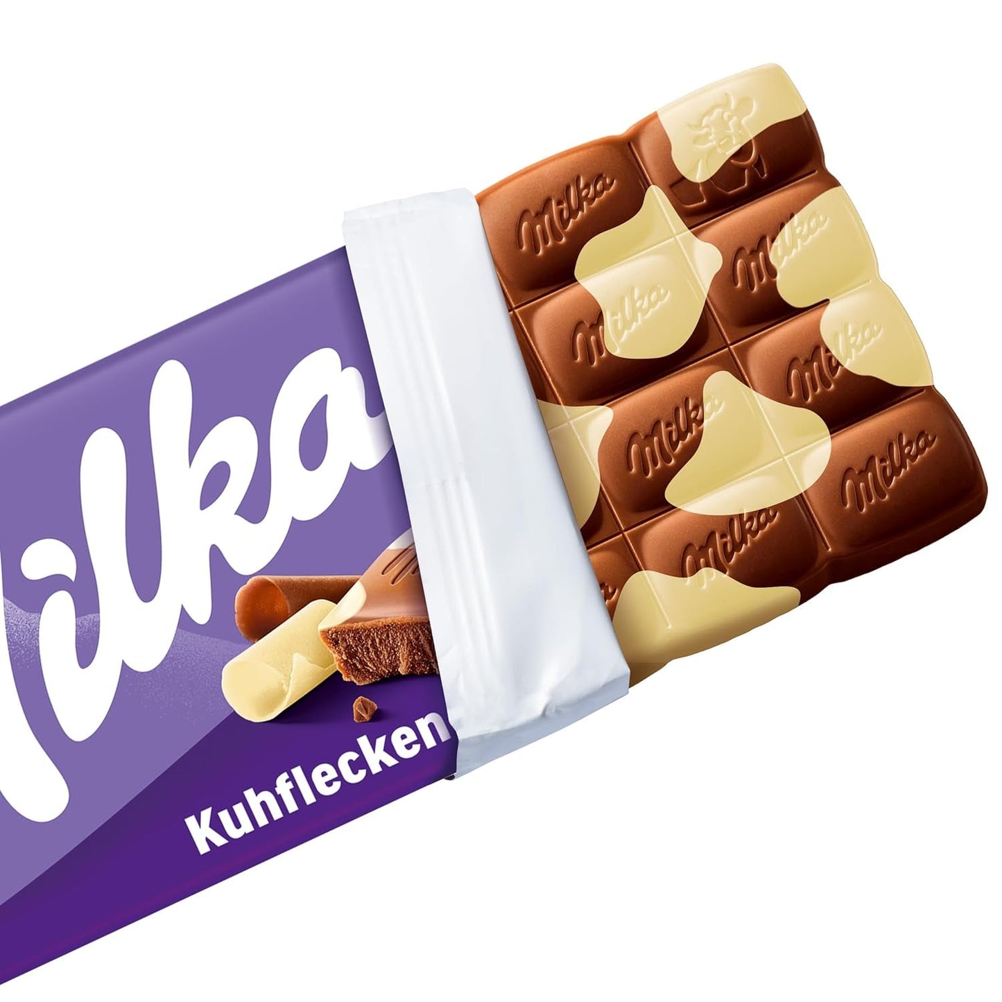 Milka Cow Spots – Alpin mjölkchoklad med vit choklad i cow spot design – 24 x 90g