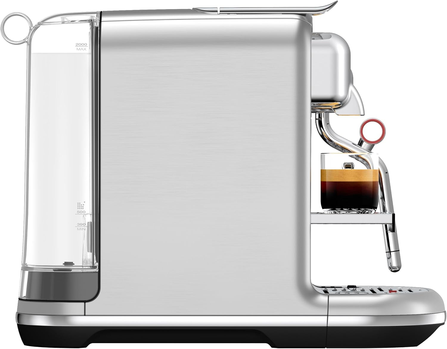 Sage Nespresso Creatista Pro espressomaskin, rostfritt stål, borstat rostfritt stål