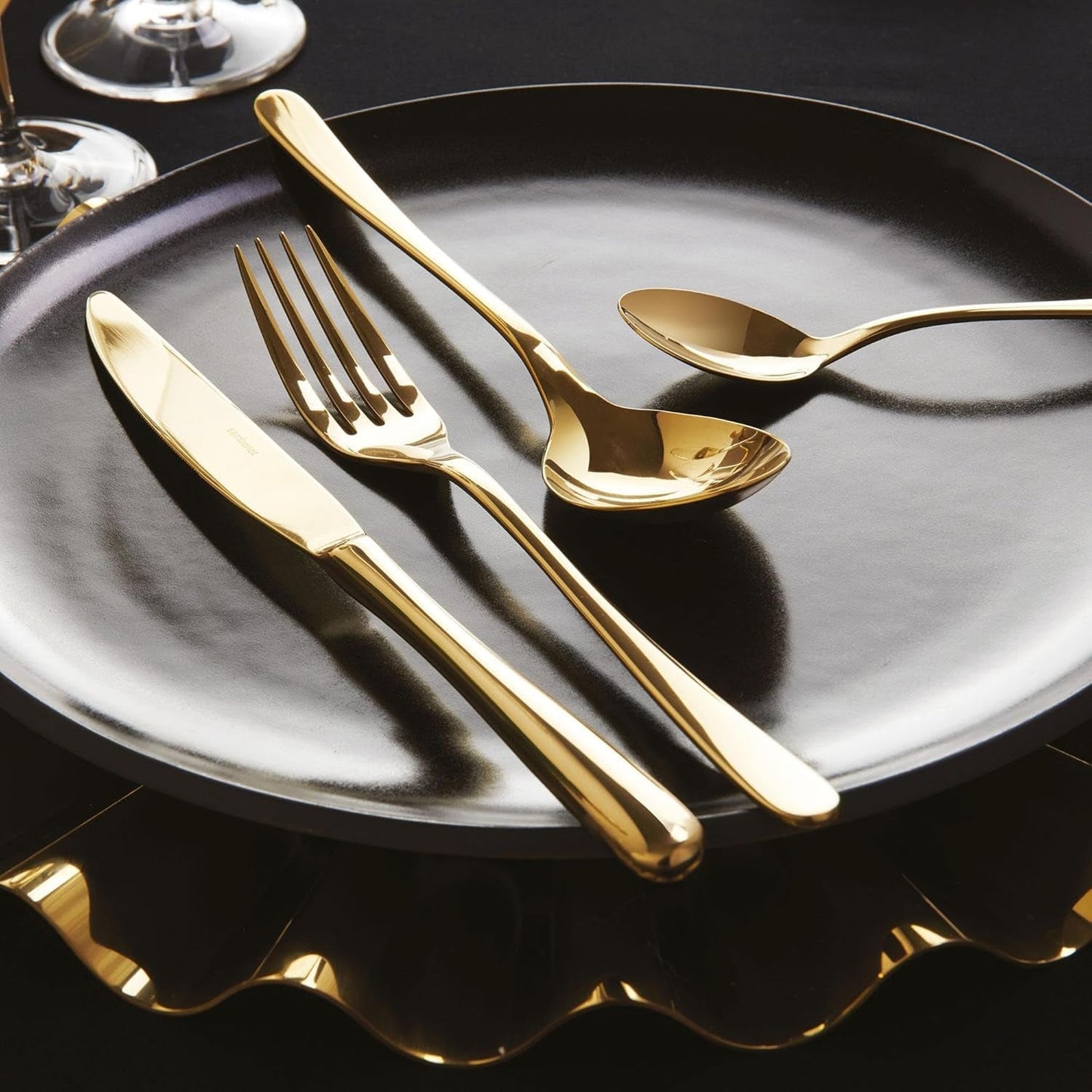 Sambonet 52553G81 - Taste Golden bestickset 24 delar Kitchen Naty Shop