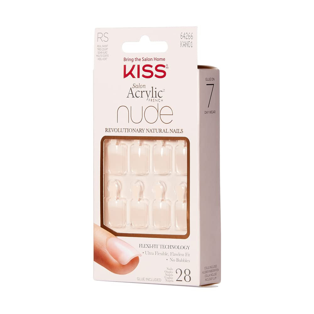 Kiss Nude Nails Amazing Nails (paket med 2)