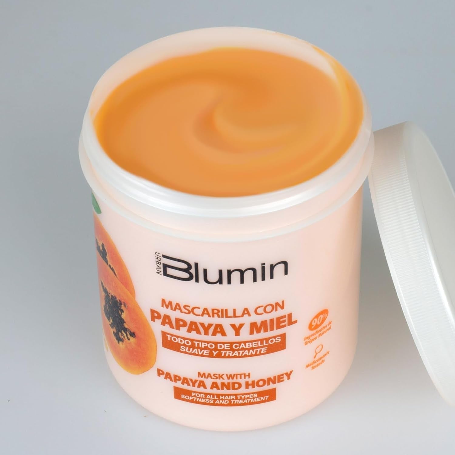 Hårmask med papaya och honung, 700 ml Naty Shop hårmask