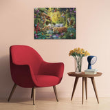 Ravensburger Pussel 12000696 - Idyll vid vattnet - 1500 bitars pussel för vuxna och barn över 14 år, tigermotiv pussel Puzzle Naty Shop