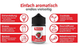 Twizzy koncentrerad jordgubbssmak, 60 ml Aromas Naty Shop