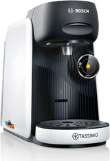 Bosch Tassimo finess TAS162E kapselespressomaskin, 70 drycker, intensivare kaffe med en knapptryckning, automatisk avstängning, hållbar, perfekt dosering, 1400 W, svart/svart