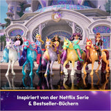 Unicorn Academy AVA och Unicorn Leaf Set - Originalfigurer ca 12 cm höga från den populära Netflix-serien Med två tillbehör och hårborstar För fantasifullt rollspel, för barn från 4 år och uppåt Actionfigurer Naty Shop