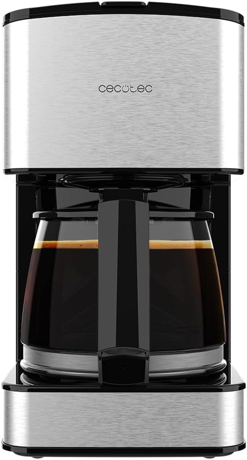 Espresso med filter Cecotec Coffee 66 Drop and Touch, effekt 950 W, 1,5 L, 12 koppar, pekskärm, glaskaraff, 24-timmarstimer, 6 strömbrytare, återanvändbart nätfilter