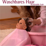 Götz 2027100 Maxy Muffin Fashionisto Doll - 42 cm Baby Doll med sömniga bruna ögon, brunt hår och mjuk kropp - Soft Body Doll i ett set om 8