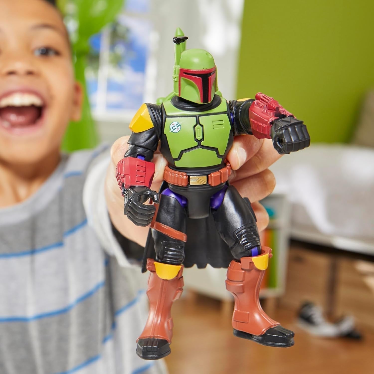Star Wars Mixmashers Boba Fett Anpassningsbar Mix-and-Match Actionfigur och tillbehör Actionfigurer Naty Shop