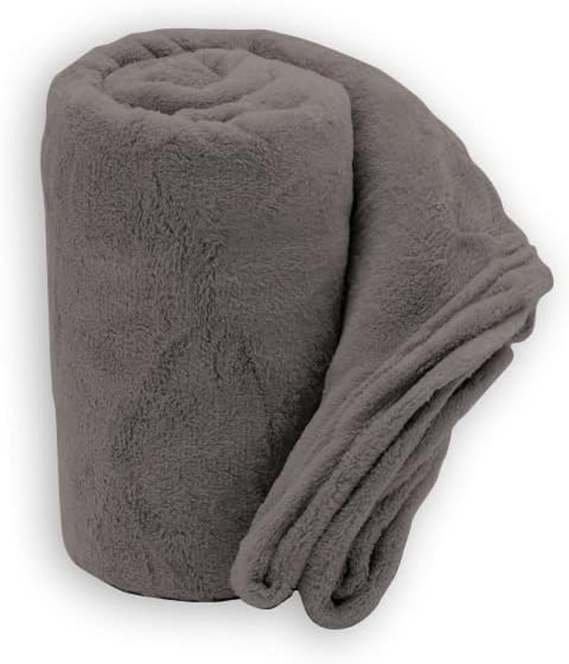 Mjuk filt | Pläd | Soft Touch | 130 X 160 cm | Powder Quilts and Quilts Naty Shop Taupe 210X240