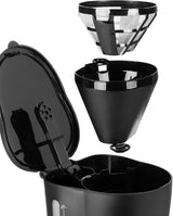 Tristar kaffebryggare, kapacitet 6 koppar, 600W, varmhållningsfunktion, automatiskt stopp, permanent filter, anti-droppsystem, kompakt och portabel, lätt att rengöra, CM-1246