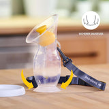 Medela Bröstmjölksuppsamlare gjord av silikon Mat och amningstillbehör Bebe Naty Shop