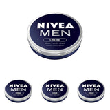 NIVEA MEN Creme, närande hudkräm med vitamin E, 150 ml Naty Shop 4 x 75 ml 75 ml