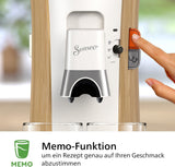 Espressomaskin med PHILIPS Senseo Select-kapslar - Intensity Plus, med Memo-funktion för 3 kaffespecialiteter, Crema Plus, ekologisk produkt, hög kvalitet, silkesvit (CSA240/05)