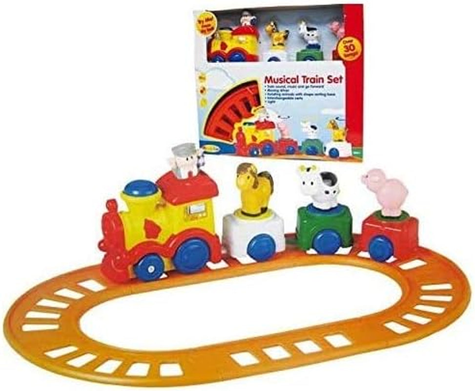 - Animal Farm musiktåg (CPA Toy Group 68001), diverse färg/mönster Jucarii Bebe Naty Shop Standardtitel