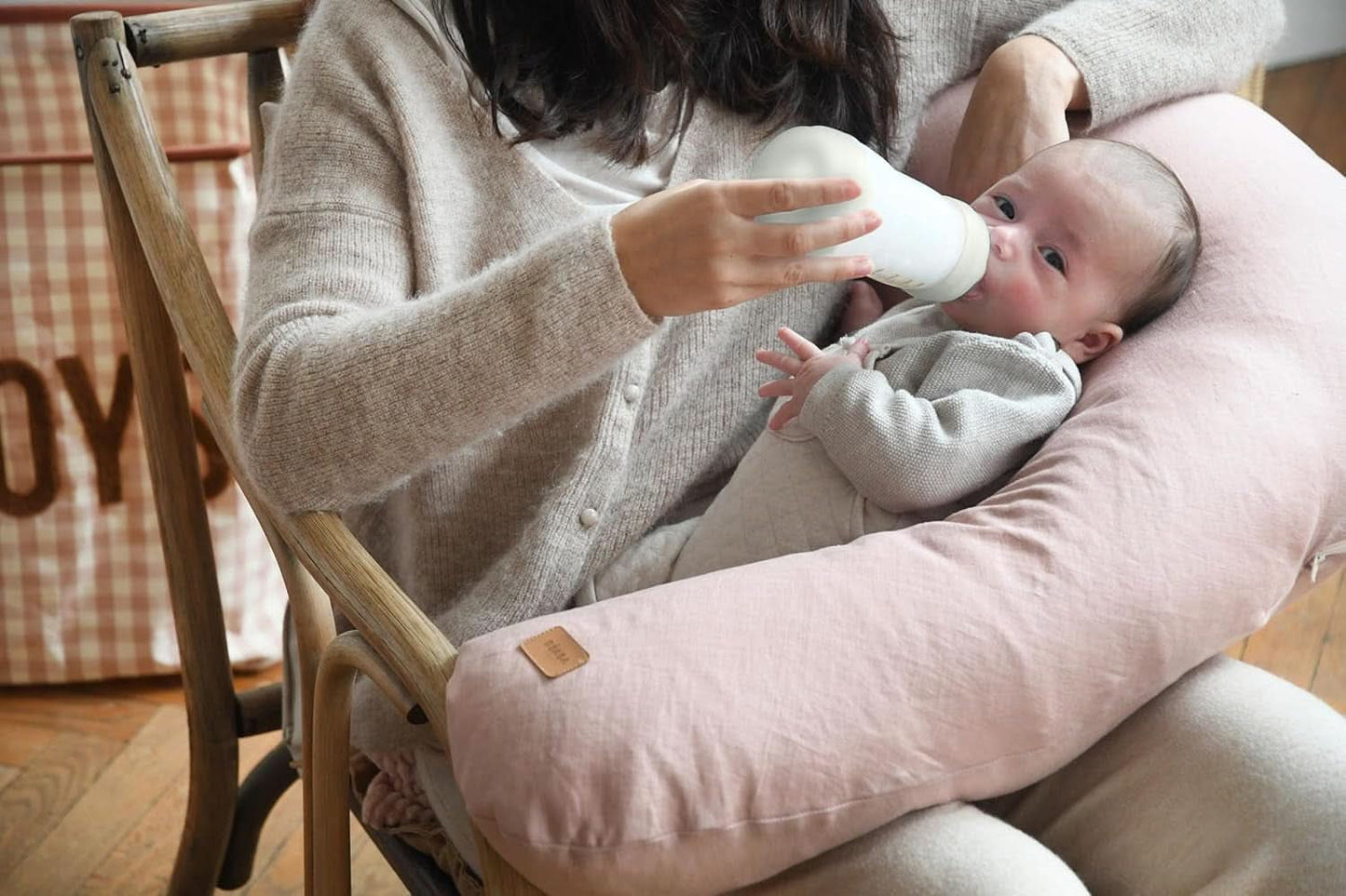 BÉABA, Big Flopsy, multifunktionell kudde för amning Tillbehör Mat och amning Bebe Naty Shop