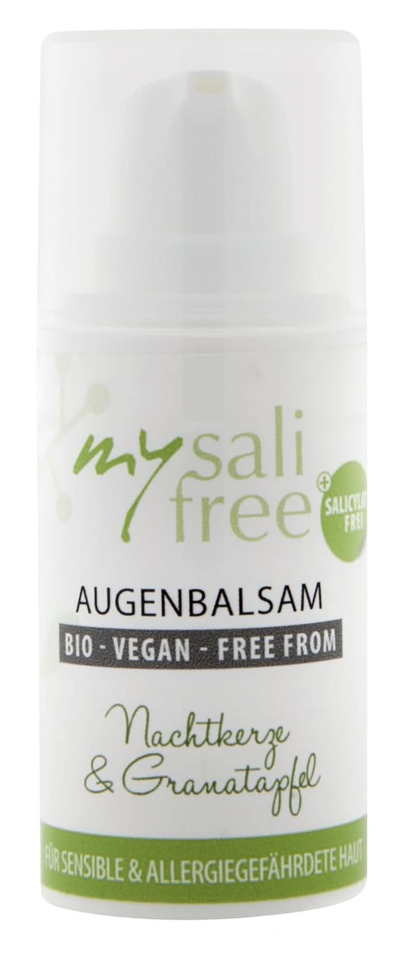 Mysalifree BIO EYE BALM, intensiv ögonkräm mot rynkor för känslig hud, med granatäpple och ockra, 15 ml Cosmetics and Beauty Naty Shop