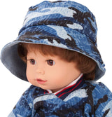 Götz 2027100 Maxy Muffin Fashionisto Doll - 42 cm Baby Doll med sömniga bruna ögon, brunt hår och mjuk kropp - Soft Body Doll i ett set om 8