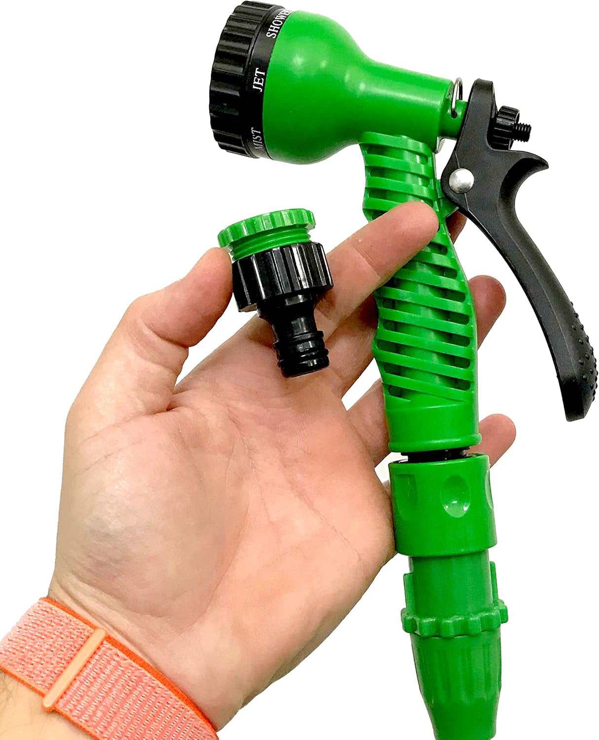 C2607A Hose Basic – Förlängbar slang med vattentryck, grön, 7,5 meter