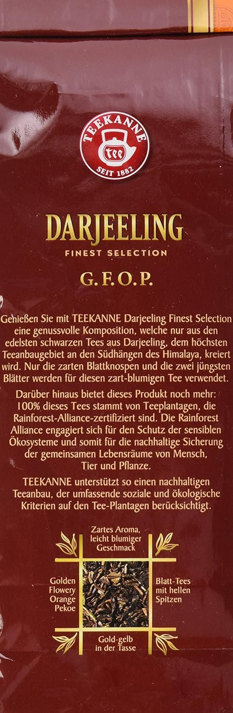 Darjeeling tekanna - 250 g