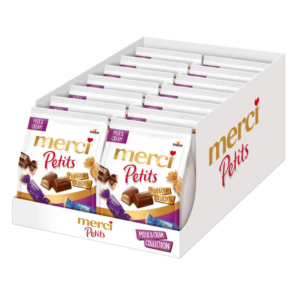 Milk&Cream-kollektion (1 x 125g) / Fin choklad i 4 sortiment
