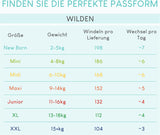 Blöjor Pillo 3 - Kartong med 168 blöjor, 6 förpackningar med 28 blöjor, storlek 3 - Midi (6-10 kg) - Blöjor för bebisar
