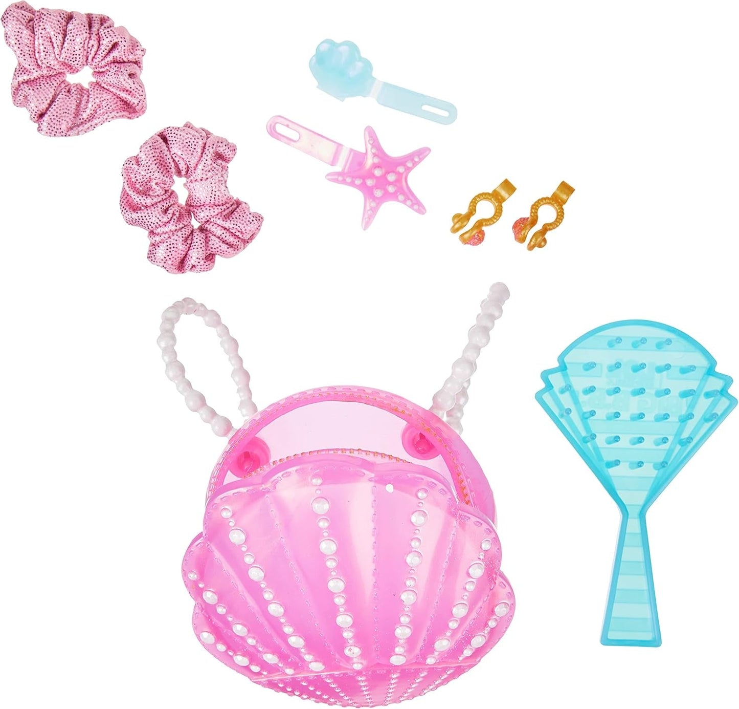 L.O.L. Överraskning! Big Baby Hair Hair Hair – SPLASH QUEEN – 27,94 cm stor Puppe med 14 Überraschungen, Accessoarer till Teilen och echten Haaren – Für Kinder und Sammler ab 4 Jahren