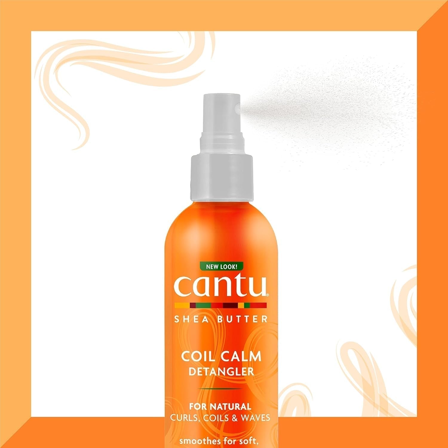 Cantu Coil Calm Detangling Spray, Shea, lockigt hår, 237ml Detangling Products Naty Shop
