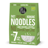DIET-MAT ​​Ekologisk Shirataki Konjac Instant Rice, Lågkolhydrat, Lågkalori, Vegan, Fettfri, Sojafri, Glutenfri, Ketovänlig, Bantning, 300 gram