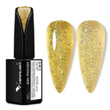VENALISA Coral Orange UV Nagellack 15ml Gel Nagellack För UV Nagellampa Transparent Coral Orange Gel Nagellack Modeller För DIY Nageldesign