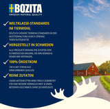 Bozita påse våtfoder med bitar i sås och kalkon - 12 portionspåsar x 85 g spannmåls- och vetefritt kattfoder - våtfoder för vuxna katter med 8,5 % protein och 4,5 % fett