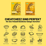 Cultured Foods Vegan 3-er Set Vegan Mac And Cheese, Gouda Sauce, Cheddar Sauce, Laktosefrei Glutenfrei MAC & CHEEZ CHEATCHEEZ