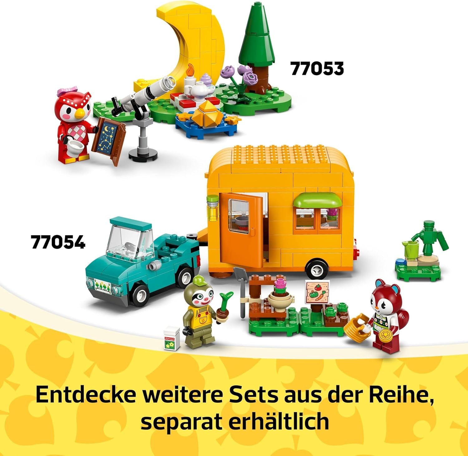 LEGO Animal Crossing Skräddarsystrar Kreativt rollspel Byggset, present till flickor, pojkar och tv-spelsfans i åldrarna 6+, äventyrslekset 77055 Byggset Besuche den LEGO-Store
