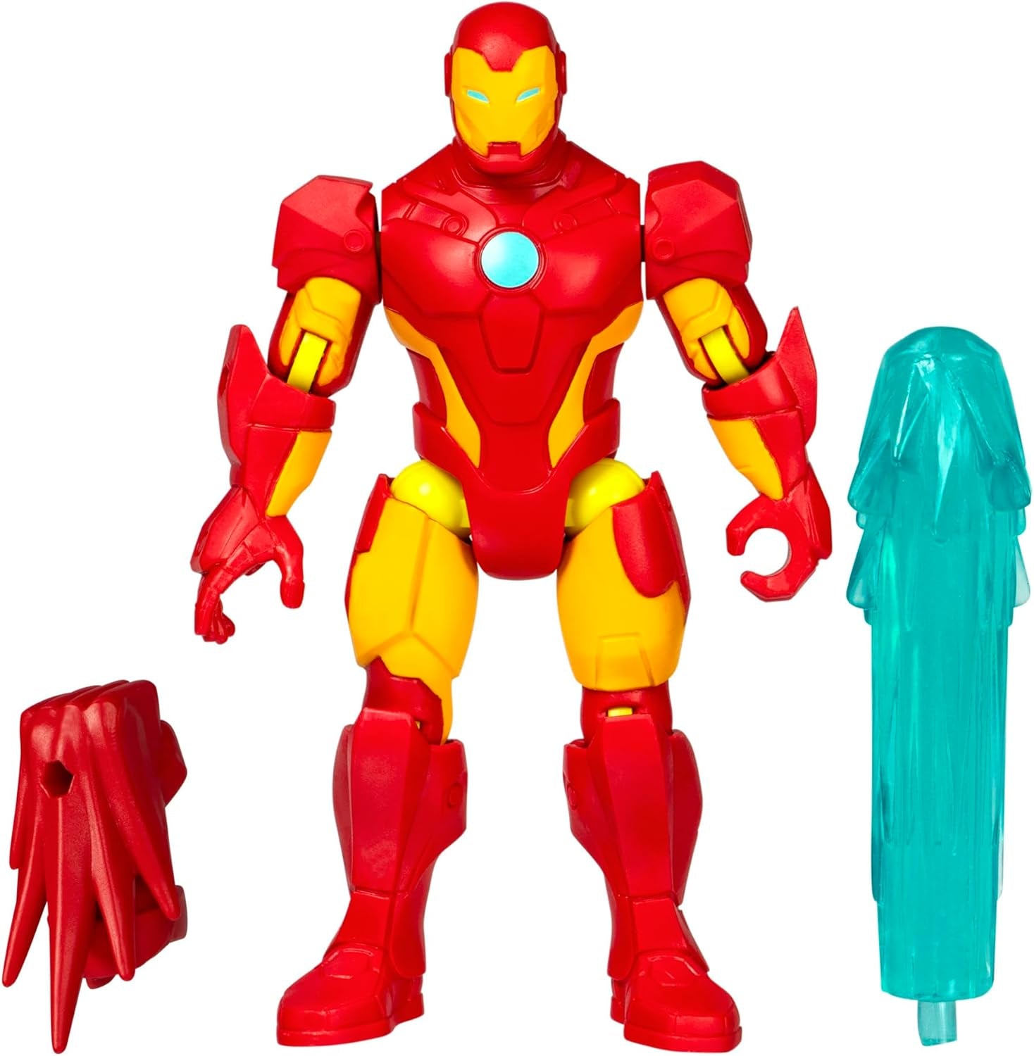 Mixmashers Marvel Captain America Avengers Mix-and-match actionfigurer och tillbehör Actionfigurer Naty Shop Iron Man