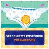 Pampers Sun and Moon blöjor, unisex, junior, storlek 5 (11-25 kg), 120 blöjor