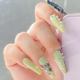 Mini Metall Nieten Punk Nail Charms Guld Silber Strasssteine ​​Nägel Charm Kegel Spikes Nagelschmuck Glitzersteine ​​Nail Art Studs Nagel Steine ​​Legierung Nagelanhänger Rhinestones Nageldesign Zubehör