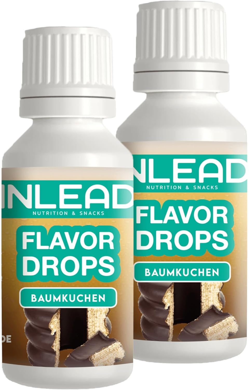 - smakdroppar | Sockerfri och kalorifri smak för sötningsmedel Naty Shop 2X 30Ml Baumkuchen