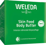 WELEDA Organic Skin Food Body Butter, Unisex kroppsvårdskräm för vård av torr och grov hud, 150 ml dusch och bad Naty Shop
