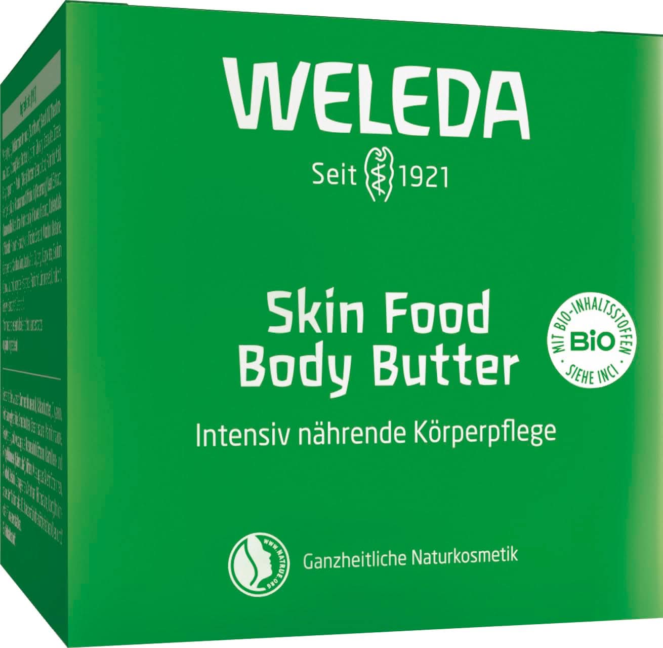 WELEDA Organic Skin Food Body Butter, Unisex kroppsvårdskräm för vård av torr och grov hud, 150 ml dusch och bad Naty Shop