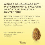 Venchi - Chokladägg, pistagesmak, med hel pistage, med överraskning, glutenfri, 500g, påskkollektion, presentidé