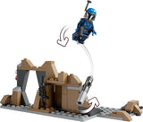 LEGO Star Wars: Mandalorian Ambush on Mandalore Battle Pack, äventyrsbyggande leksak för barn, Collectible Action Set, presentidé för pojkar och flickor 75373 Byggset Besuche den LEGO-Store