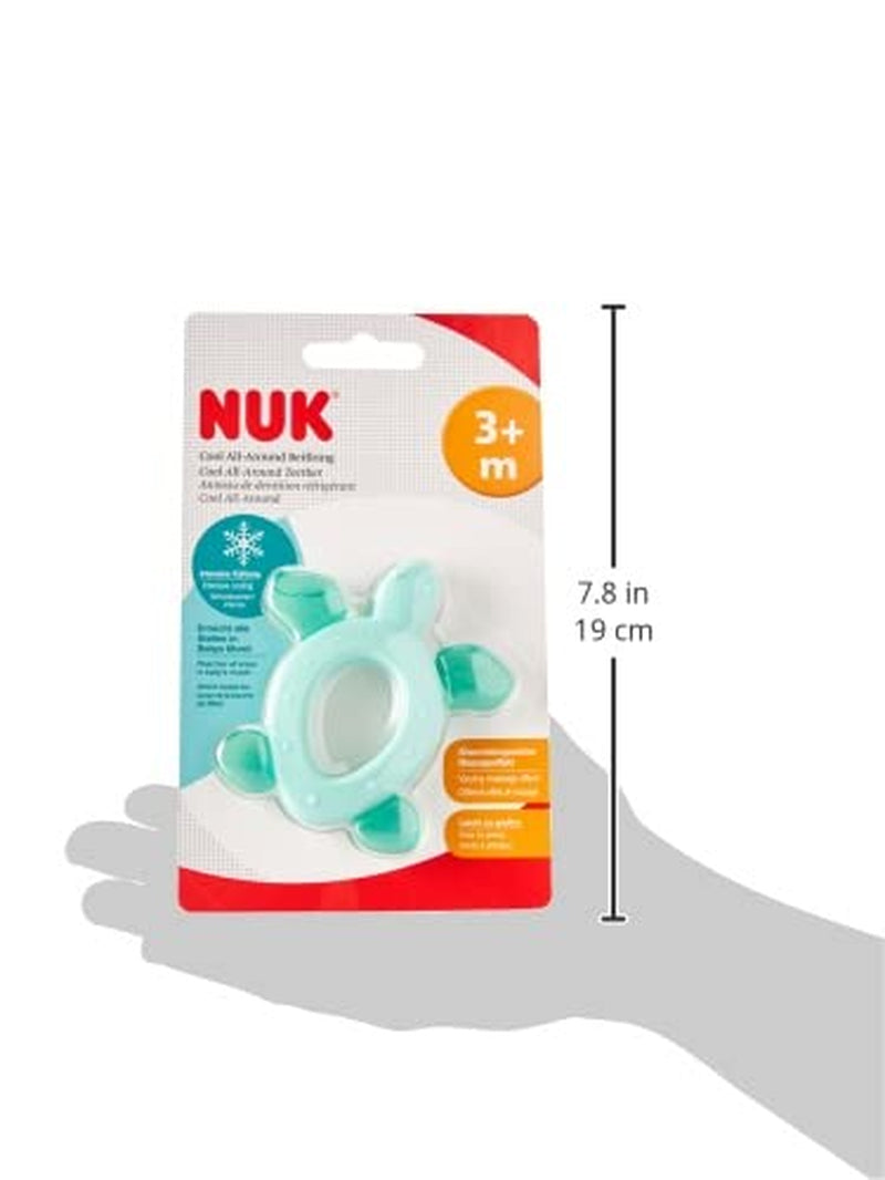 NUK Cool All-Around tandring med kylelement, från 3 månader, 1 st, flerfärgad